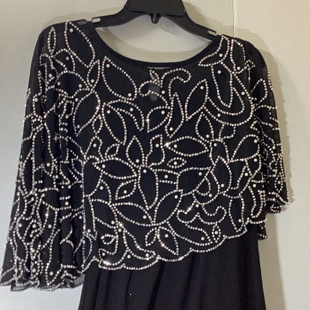 MSK Overlay Womens Evening Gown - Picture 2 of 9